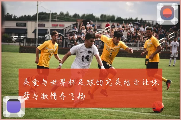 美食与世界杯足球的完美结合让味蕾与激情齐飞扬